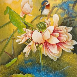 Gongbi Flower-and-Bird Painting Signature