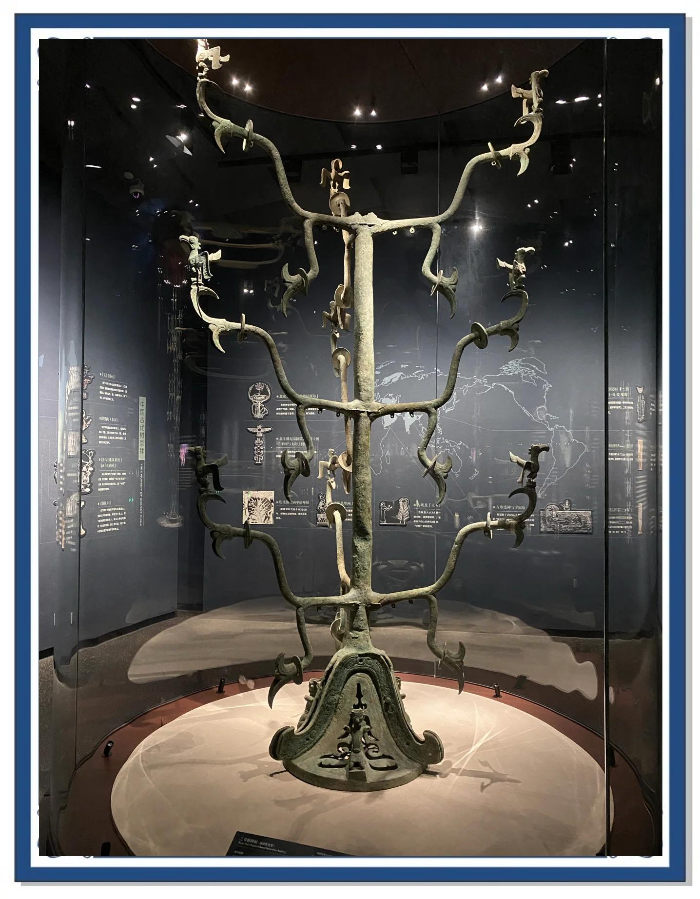 Sanxingdui Bronze Sacred Tree (Shentong) Replica