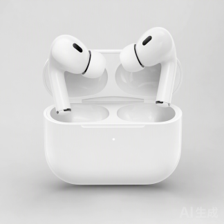 Active Noise-Cancelling AI Earbuds — White