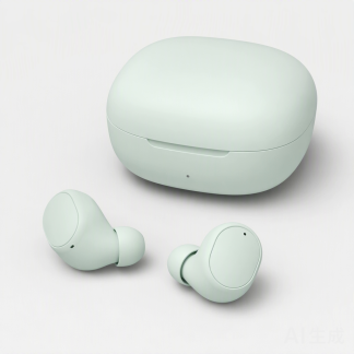 Compact AI Earbuds — Mint