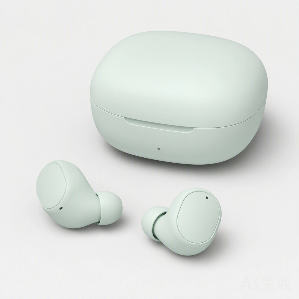 Compact AI Earbuds — Mint