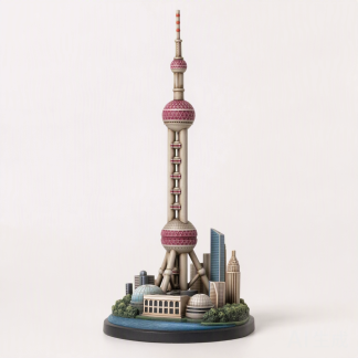 Miniature City Landmark Figurine