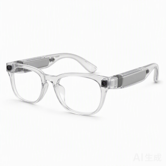 Transparent Frame AI Glasses